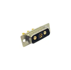 Professional Manufacturer of High Power D-SUB 3V3 Male Coaxial Solder Type Connector