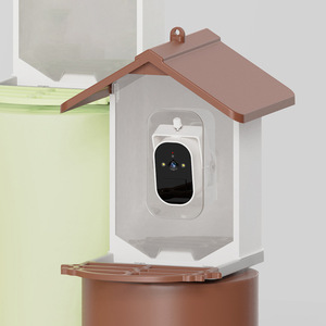Mangeoire à oiseaux intelligente d'extérieur avec caméra de surveillance HD, reconnaissance IA, prise en charge de l'application, alimentation solaire, étanche, nouvelle mangeoire pour animaux de compagnie - Product Image 3