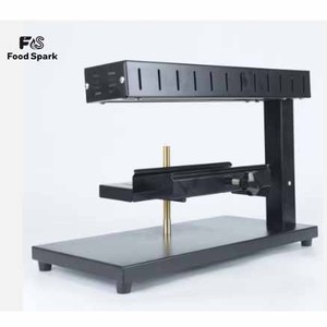Machine à <span class=keywords><strong>raclette</strong></span> électrique populaire, <span class=keywords><strong>appareil</strong></span> de fusion de <span class=keywords><strong>fromage</strong></span> triangulaire, machine à fondue de <span class=keywords><strong>fromage</strong></span> électrique rotative <span class=keywords><strong>demi</strong></span>-ronde - Product Image 4