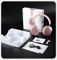Headphone Over Ear BT5.3 Headset Nirkabel HIFI Stereo Peredam Kebisingan dengan Mikrofon Kartu TF Mode Ganda Berkabel untuk Ponsel Laptop