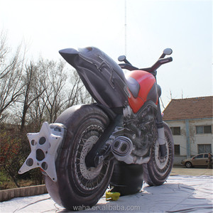 Modèle de moto gonflable géant, énorme, grand, personnalisé, avec moteur de moto, vélo gonflable - Product Image 3