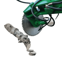 Tête de scie de coupe de bois de chauffage de fixation d'excavatrice de Offres Spéciales pour couper
