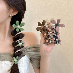 2026 Más Vendidos Múltiples Modelos Estilo Grueso Versátil Sencillo Banda Elástica Accesorio para el Cabello de Niña Joyería de Moda al por Mayor - Product Image 2