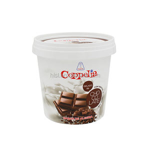 IML — conteneur de crème glacée rond, Logo personnalisé imprimé, 400ml, 50 unités, emballage de glace - Product Image 5