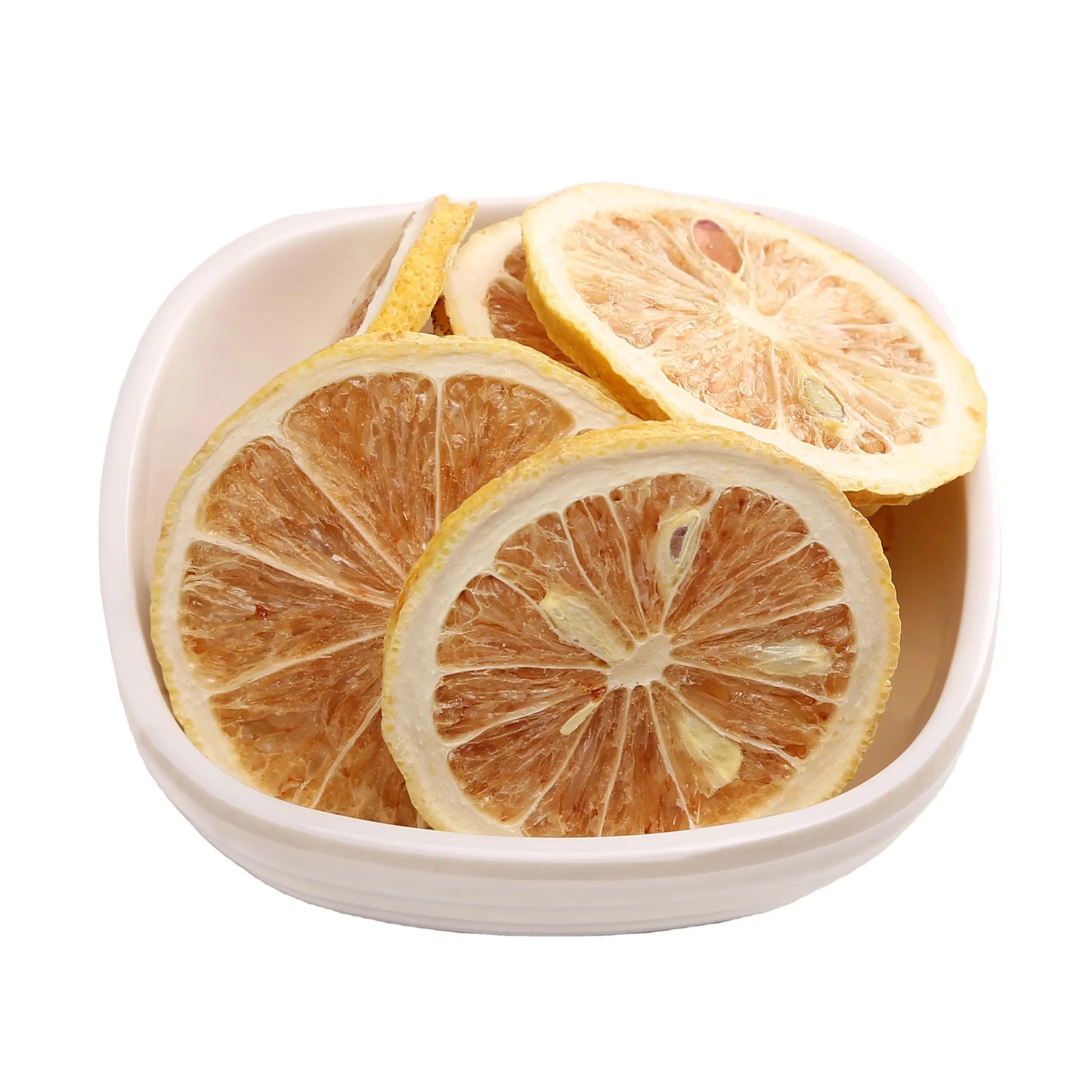 Bebida de limón liofilizado, muestra gratis buena para la garganta, bebida sabrosa, fragancia, fruta liofilizada