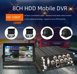 썬텍스 MDVR 4G GPS 와이파이 8채널 720P <span class=keywords><strong>1080P</strong></span> 트럭 버스 자동차 모바일 <span class=keywords><strong>DVR</strong></span> 8채널 HDD 4TB 4G 차량 블랙박스 - Product Image 2