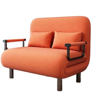 Sofá Cama Individual Plegable Contemporáneo para Oficina, Sillón Convertible con Función Extraíble, Moderno, de Metal y Tela, para Escuela - Product Image 3
