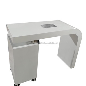 Table à ongles moderne à un seul siège avec collecteurs de poussière et tiroirs Hao Yu XJ54 pour utilisation en centre commercial - Product Image 1