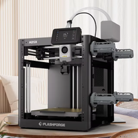 Flashforge petualang 5X FDM prototipe mesin AD5X kecepatan tinggi 600mm/S penyamarataan otomatis Core XY multiwarna FDM 3D Printer
