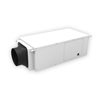 Déshumidificateur de plafond TOJJE DJDD-202E à haute efficacité 20L/D, économie d'énergie avec nouveau compresseur, pour la maison, la ferme, l'usine
