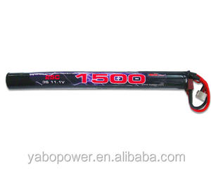 High quality 11.1 v 25c 3 s 1500 mah lipo battery for airsoft/gun/rc model/hobby - Product Image 1