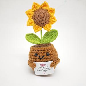 180 styles de poupées en tricot faites à la main, personnalisées avec du texte, kawaii, positives, animaux, soutien émotionnel, mignonnes, en peluche, extraterrestres, pour cadeau - Product Image 5