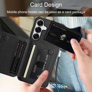 <span class=keywords><strong>เคส</strong></span>โทรศัพท์มือถือหนังสำหรับ <span class=keywords><strong>Samsung</strong></span> Galaxy <span class=keywords><strong>S21</strong></span> + กระเป๋าแม่เหล็ก<span class=keywords><strong>5G</strong></span> <span class=keywords><strong>เคส</strong></span>โทรศัพท์ที่ใส่บัตร - Product Image 3