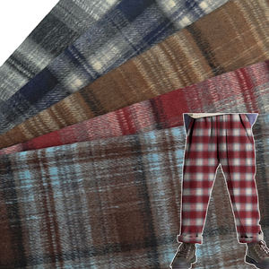 Tela de Franela a Cuadros de Poliéster en Existencia. Este Producto de Moda Más Vendido Es Imprescindible para Cualquier <span class=keywords><strong>Mayorista</strong></span> - Product Image 1