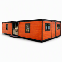 Cabine préfabriquée portable en conteneur, maison modulaire en kit pour bureau de jardin et hébergement sur chantier