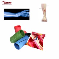 Bande de contention orthopédique légère en polymère, sans pression, respectueuse de la peau, pour la récupération des fractures
