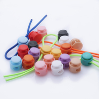 Lot de 20 embouts de serrage à ressort en plastique de 14 mm/17 mm pour cordon de serrage de sweat à capuche et lacets