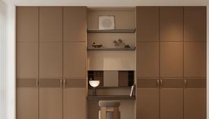 Armario de cuero para sistemas de almacenamiento de <span class=keywords><strong>ropa</strong></span>, dormitorio, estantería de tela, armarios, puerta corredera, armario personalizado - Product Image 4