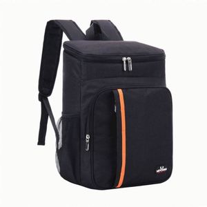 Custom Logo Oxford Portable <b>Thermal</b> Insulation Cooler <b>Backpack</b> Leak Proof Travel Picnic Food Storage Bag - Product Image 2