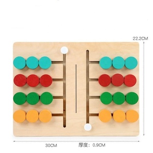 Juguetes <span class=keywords><strong>de</strong></span> Madera <span class=keywords><strong>de</strong></span> Tendencia para el <span class=keywords><strong>Desarrollo</strong></span> Intelectual del Bebé, Juguetes Educativos Montessori <span class=keywords><strong>de</strong></span> Aprendizaje Temprano para Niños y Niñas <span class=keywords><strong>de</strong></span> <span class=keywords><strong>1</strong></span> a 3 Años - Product Image 2