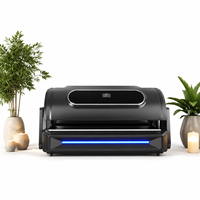 Lit de luminothérapie SUNGLOR SGTBH6 robuste de 400 kg avec lumière rouge, intégrant une vitesse de ventilateur réglable pour spa à domicile