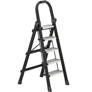 <span class=keywords><strong>Escalera</strong></span> Plegable Moderna en Forma de A, Aleación de Aluminio, Capacidad de Carga de 150 kg, Altura <span class=keywords><strong>Extensible</strong></span> de 2 m, Segura, Telescópica y Reforzada YFJ 45 - Product Image 5