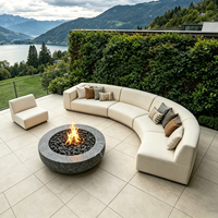 Canapé modulaire moderne élégant, décoration de salon intérieure de luxe
