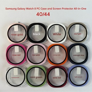 Nouvelle Arrivée Protection d'écran en verre trempé et coque PC anti-rayures pour montre connectée Galaxy Watch 8 40mm - Product Image 2