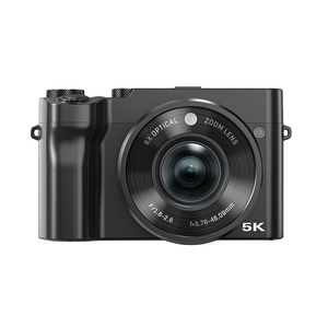 Appareil photo numérique professionnel double objectif 5K/4K avec écran tactile 3,6 pouces et griffe porte-accessoire optique 8x pour la photographie de voyage - Product Image 3