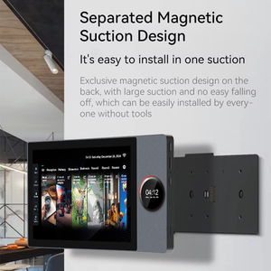 2025 tuya 10 inch cảm ứng thông minh Nhà ZigBee Gateway điều khiển âm nhạc bảng điều chỉnh được xây dựng trong Bộ khuếch đại kết nối 8 dây loa - Product Image 5