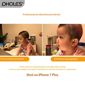 Mobile Phone Universal External <strong>Lens</strong> 105MM Portrait Telephoto SLR Professional Photography Large Aperture Close-up <strong>Lens</strong> Made - Product Image 3