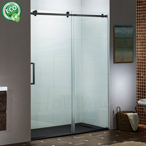 Directo de Fábrica, Puerta Corredera Doble con Vidrio Esmerilado y Aluminio Premium - Product Image 6