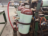 Cilindro de Gas de Fibra Compuesta, Certificado en Rusia, Popular, Rojo, Tipo 2, Cilindros de GNC, Cilindro de Gas Compuesto