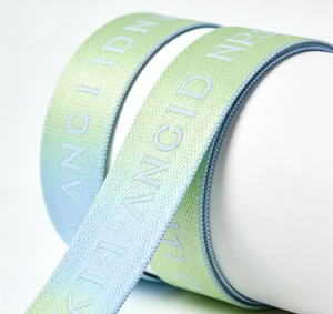 Dreamy <strong>MJ</strong> Brand Eco-Friendly Herringbone Jacquard 100% Polyester Webbing Strap Sleek Niche New Arrival for Bags &amp; Accessories - Product Image 6