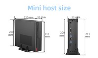 Mini PC con Precio de Fábrica, Intel Core I3 I5 I7, 16GB RAM, 512GB SSD, Windows 11, Mini Computadora de Escritorio para Oficina y Negocios