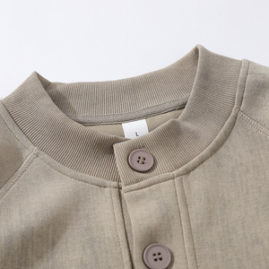 Giacca Cardigan Retrò Taglia Americana, Giacca Baseball Trendy da <span class=keywords><strong>Uomo</strong></span> Primavera-Autunno, Nuova Stampa Personalizzata, <span class=keywords><strong>Abbigliamento</strong></span> Maschile - Product Image 4