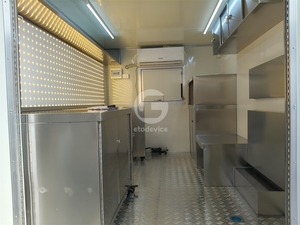 YITUO <span class=keywords><strong>Concession</strong></span> de camions de restauration rapide de crème glacée au café d'occasion commerciale remorque de camion de restauration - Product Image 6