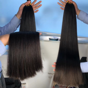 Großhandel Unbehandelte Vietnamesische Indische Haar-Bundles Anbieter, Virgin Cuticle Aligned Haar-Bundles Double Drawn Günstige Echthaar-Verlängerung - Product Image 2