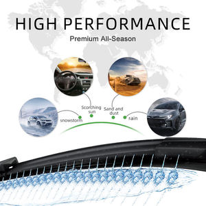 Lame d'essuie-glace professionnelle ASLAM, performance longue durée, nettoyage en douceur, compatible avec la plupart des voitures - Product Image 4