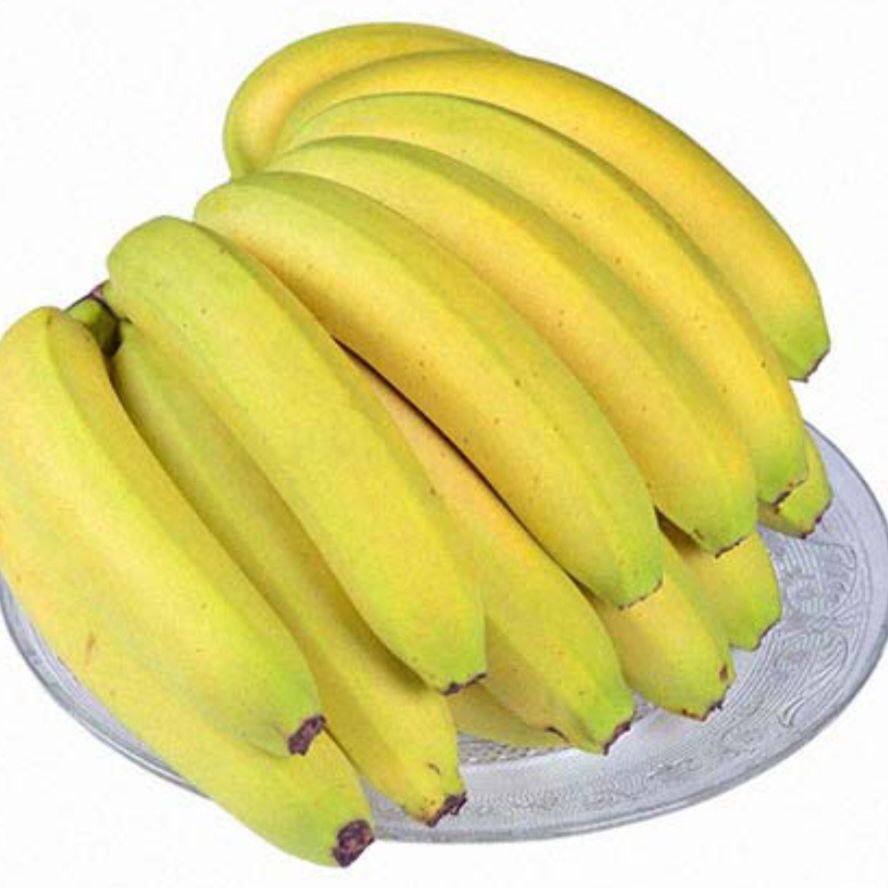 Frische super köstliche grüne aromatische Banane