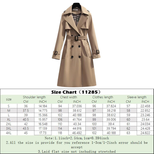 <span class=keywords><strong>Abbigliamento</strong></span> <span class=keywords><strong>donna</strong></span> di <span class=keywords><strong>grandi</strong></span> dimensioni paffuto ragazze autunno 2022 nuovo stile coreano dimagrante vita media lunghezza britannica alla moda giacca a vento c - Product Image 6