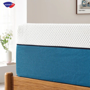 Kích Thước Đầy Đủ Im Lặng Bọt Giường Nệm Thoải Mái Nệm Bảo Vệ Cửa Hàng Gần Tôi Gel Tự Nhiên Bộ Nhớ Bọt Nệm - Product Image 4