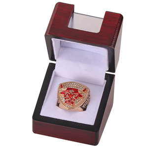 Bague de championnat des Bulls de Chicago de 1993, plaquée or de haute qualité, bague tendance, collection commémorative, vente directe d'usine - Product Image 6