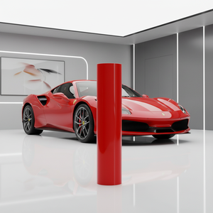 Pellicola Protettiva Colorata per Auto, <span class=keywords><strong>Film</strong></span> TPU PPF Autoripristinante Rosso Ferrari, Protezione Vernice Auto - Product Image 2