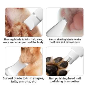 Para <span class=keywords><strong>Amazon</strong></span> Best Seller Hoja de cerámica Multi-Blade Electric Dog Hair para Clipper Impermeable Venta caliente Pet Hair Trimmer al por mayor - Product Image 4