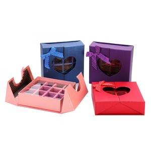 Paper gift <b>box</b> divider for holiday gift food <b>chocolate</b> <b>packaging</b>, customizable according to needs - Product Image 3