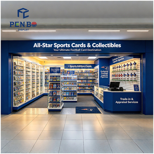 Solution clé en main pour l'aménagement intérieur d'un magasin <span class=keywords><strong>de</strong></span> cartes sportives professionnel, avec mobilier d'exposition personnalisé pour les magasins <span class=keywords><strong>de</strong></span> détail. - Product Image 1