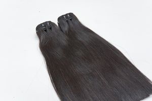 Bone Straight Human <b>Hair</b> <b>Extensions</b> Vietnamese <b>Hair</b> Supplier Black Natural Color Natural Straight Bundle 12 Inches - Product Image 5