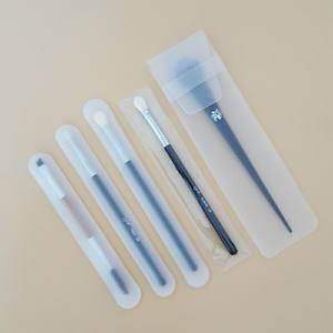 工場化粧ブラシ美容ブラシプラスチック包装袋透明セルフシールバッグジュエリーブラシラバーバッグ - Product Image 5