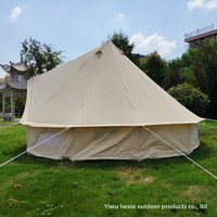 Yurt mongol moderne de luxe sauvage, imperméable quatre saisons, tente de camping et de mariage monocouche en toile de coton et tissu Oxford
